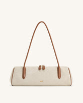 Nova Shoulder Bag - Brown Canvas