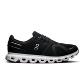 On Running Men's Cloud 6 Wide Shoes - Black / White