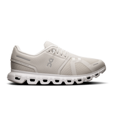 On Running Women's Cloud 6 Wide Shoes - Pearl / White
