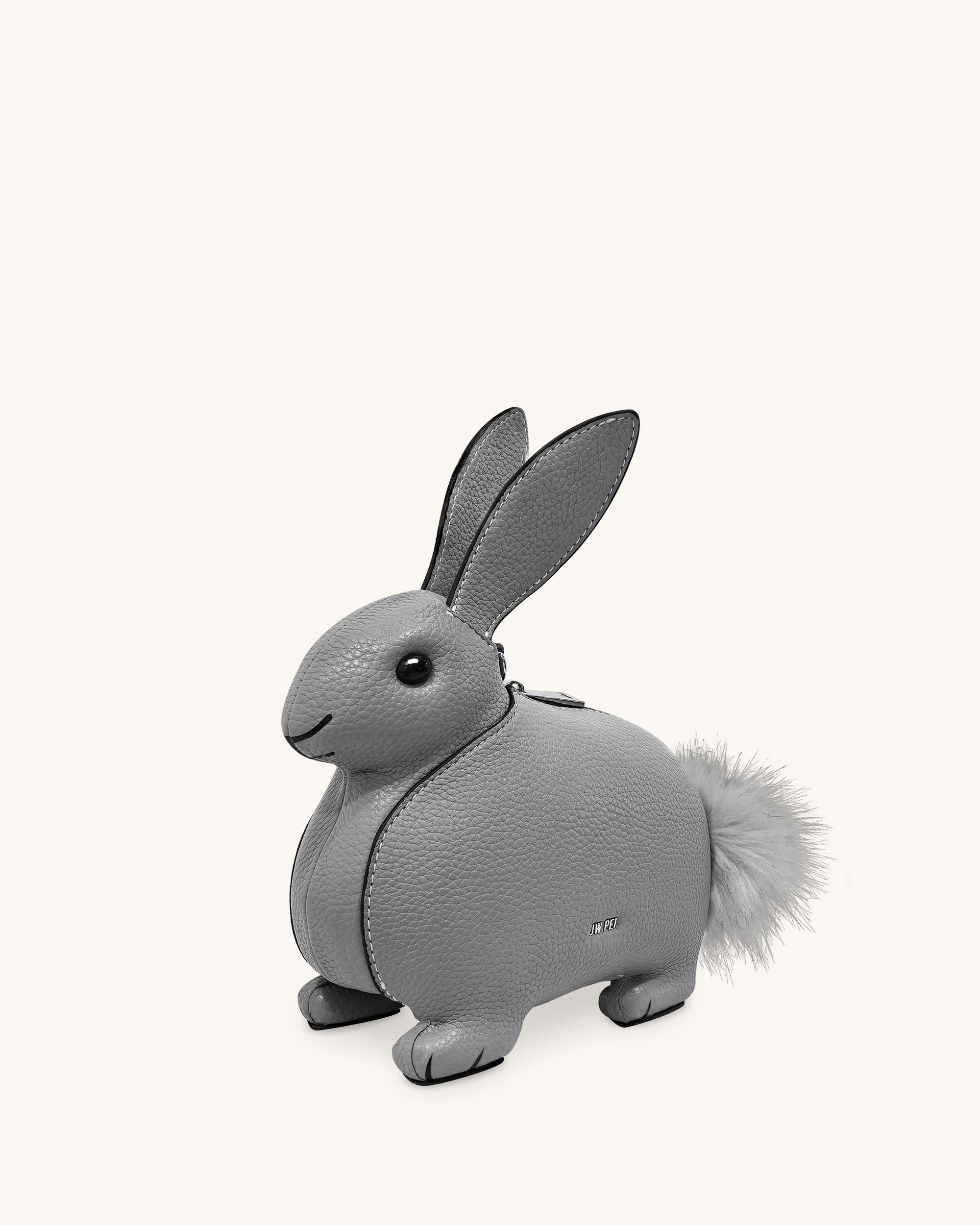 Alena Bunny Crossbody Bag - Grey