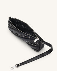 Eva Straps Shoulder Bag - Black