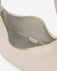 Erin Hobo Tote Bag - White