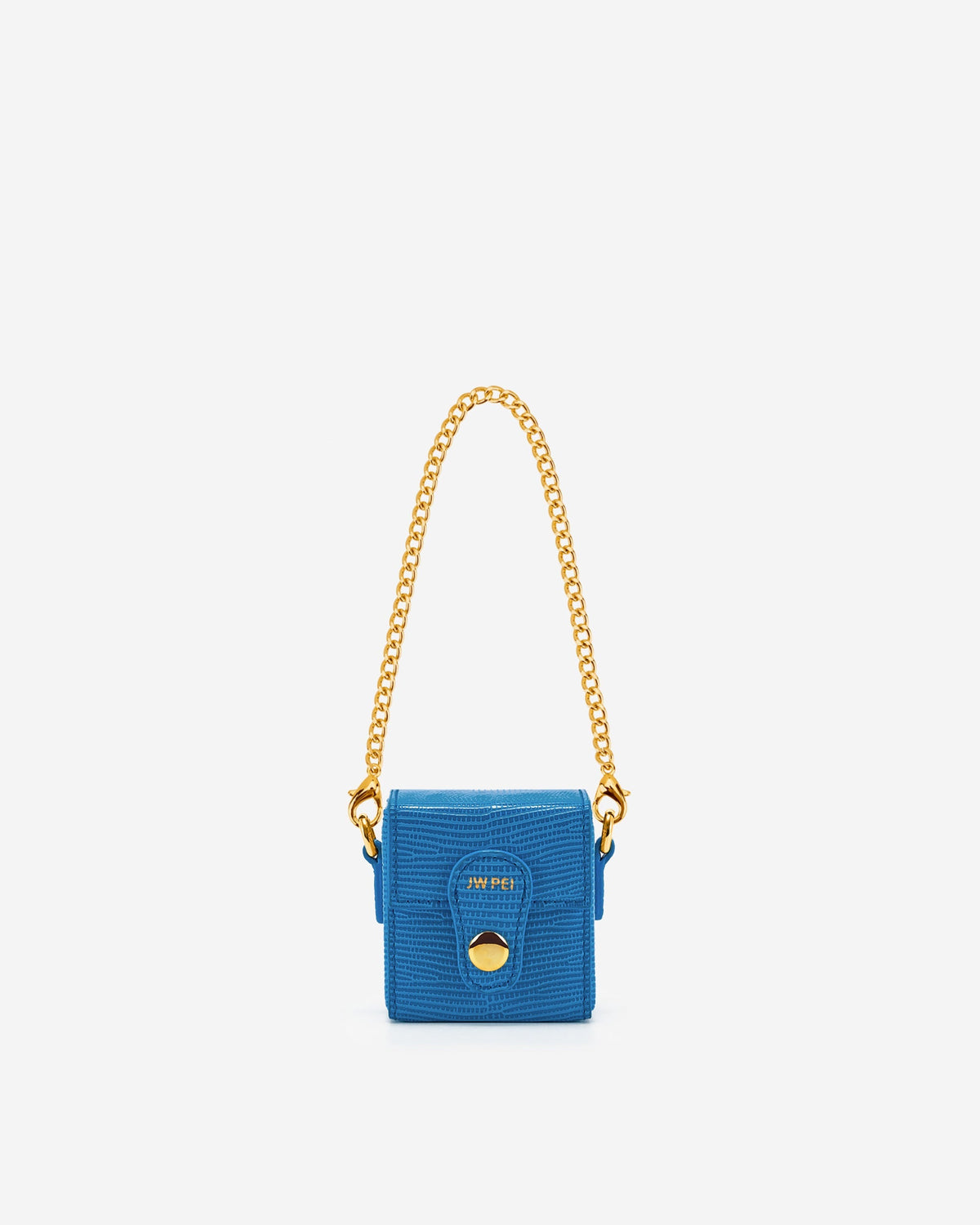 Square Mini Box - Classic Blue Lizard