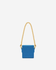 Square Mini Box - Classic Blue Lizard