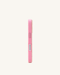 Lemon Artificial Crystal Phone Case - Pink