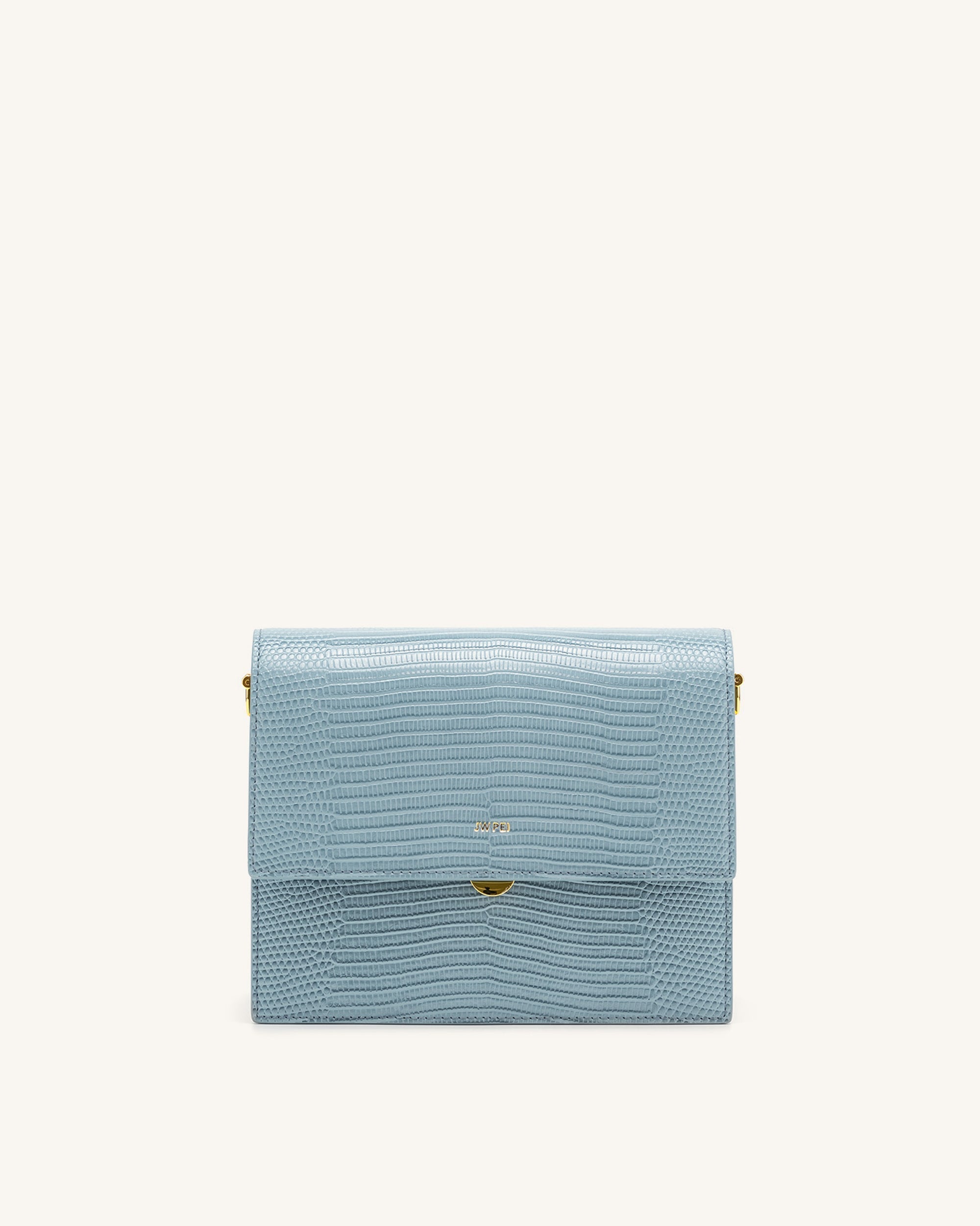 Mini Flap Crossbody - Ice Lizard